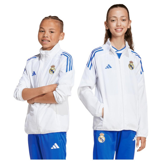 Adidas Παιδική ζακέτα Real Madrid 25/26 Presentation Track Top Adidas Παιδική ζακέτα Real Madrid 25/26 Presentation Track Top